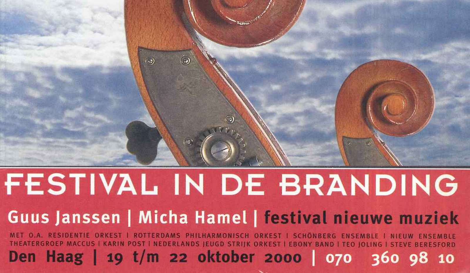 Festival in de branding