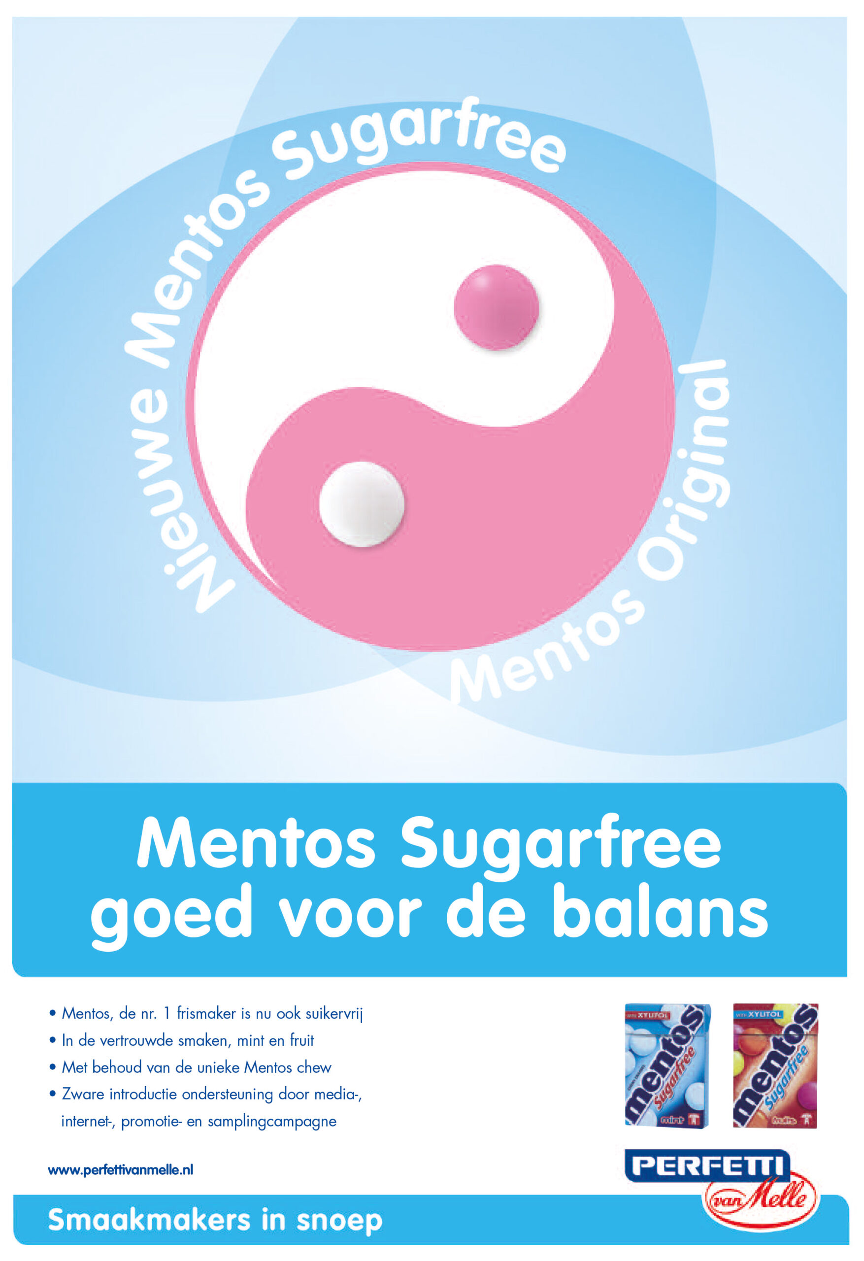 Mentos Suikervrij A4